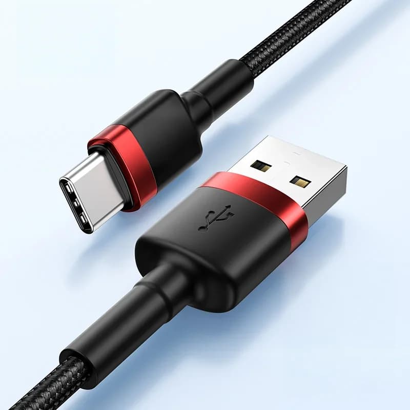 USB-C hurtigopladningskabel, understøtter 60W 3A